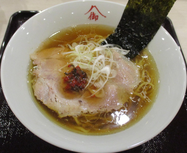 「九州醤油拉麺　1200円」@御山拉麺の写真