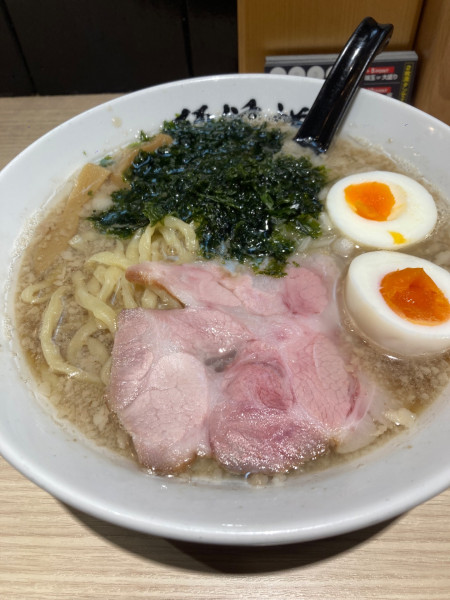 「味玉背脂煮干しラーメン」@麺 鍾馗の写真