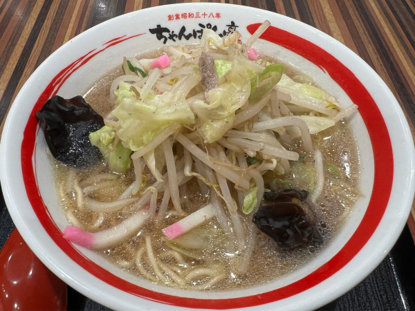 「近江ちゃんぽん 並 980円」@土山サービスエリアの写真