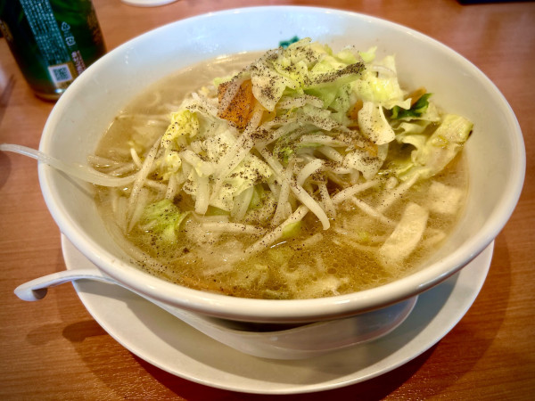 「野菜たっぷりラーメン(620¥)」@日高屋 土浦西口店の写真