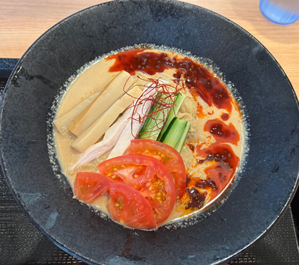 「[限定]棒棒鶏冷やし中華」@横浜淡麗らぁ麺 川上の写真