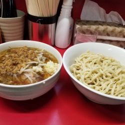シークワーサーつけ麺中