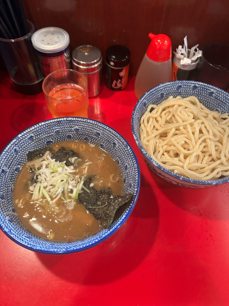 「つけ麺　メンマ　ビール」@自家製中華そば 勢得の写真