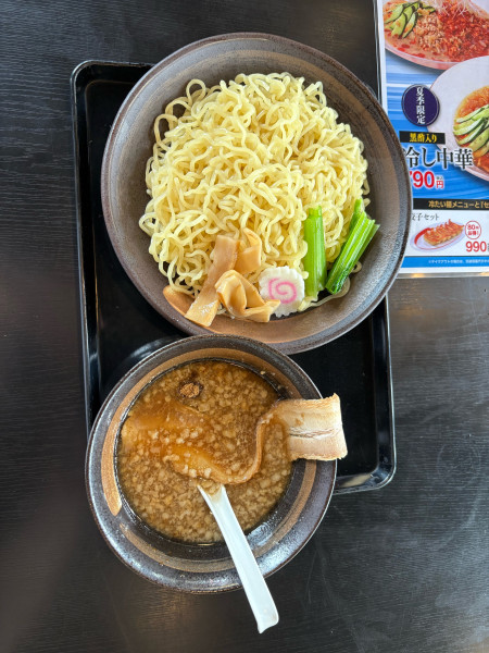 「魚介豚骨つけめん」@幸楽苑 下館店の写真