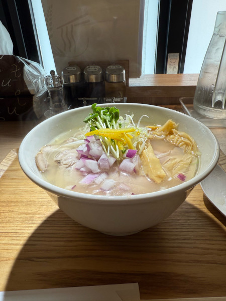 「柚子そば」@中華そば 上田製麺店の写真