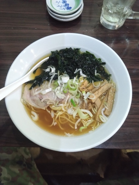 「醤油ラーメン」@福満溢 習志野駅前店の写真