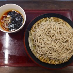 岩のりおろしの辛つけそば