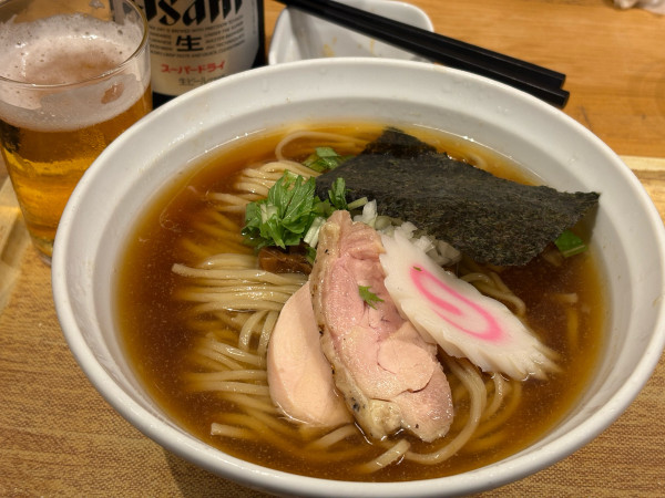 「冷やし煮干（醤油）」@新橋 纏 八幡山店の写真