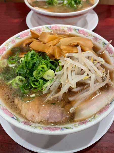 「メンマラーメン」@本家第一旭 たかばし本店の写真