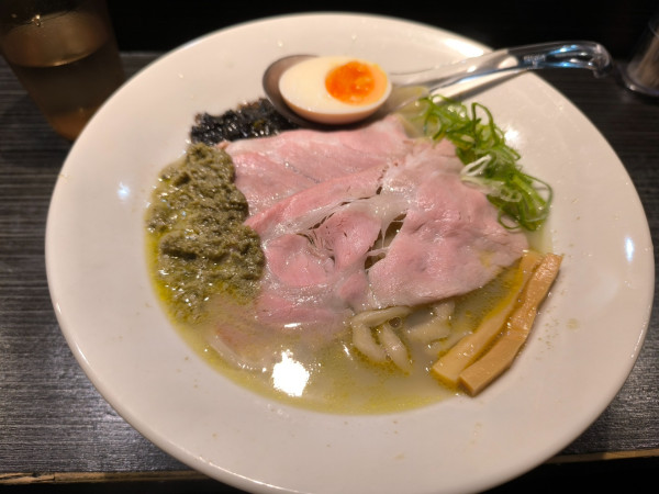 「特製牡蠣塩ラーメン」@中華蕎麦 無冠の写真