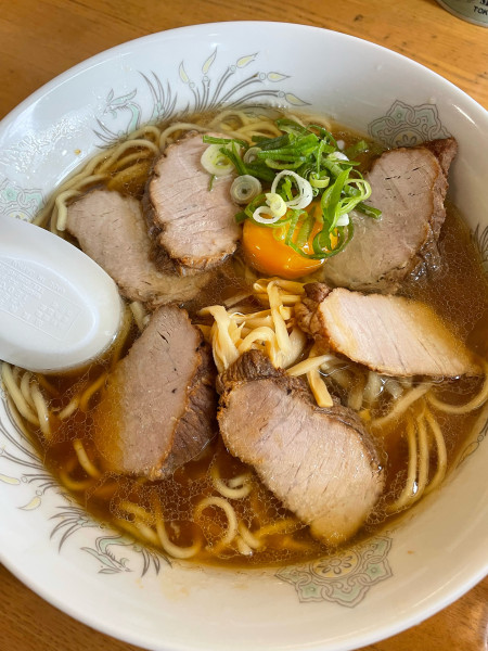 「生姜ラーメン+生たまご」@生姜ラーメン みづのの写真