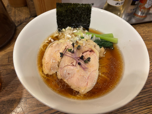 「【限定】冷やし鯵そば」@新橋 纏の写真