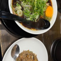 中華そば、焼き飯セット並・小