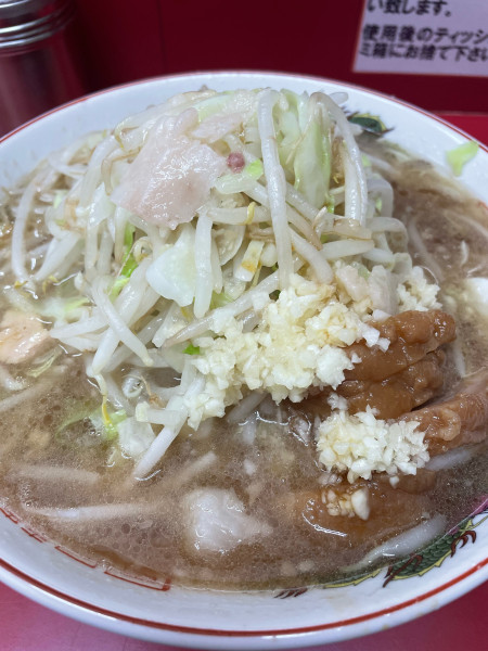 「小豚 ゼンマシ」@ラーメン二郎 京急川崎店の写真