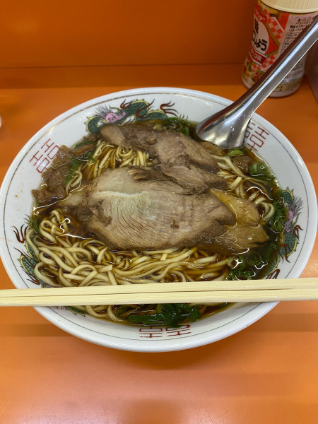 「中華そば大盛」@朱華楼 手城店の写真