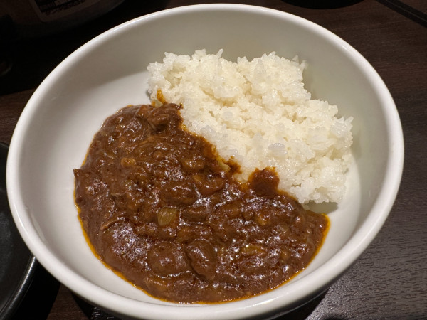 「特製ちぇじゅカレー770円」@焼肉 ちぇじゅの写真