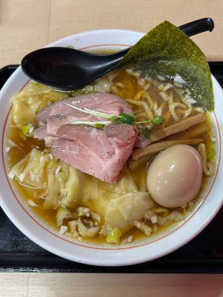 「特製中華そば」@手揉み中華そば いしまの写真