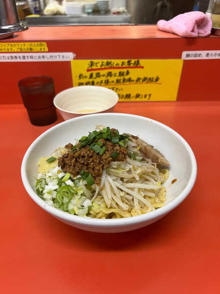 「担々つけ麺　生卵」@らー麺 ぶたのジョーの写真