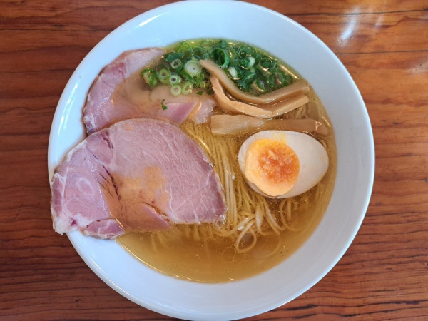 「中華そば(細麺)」@讃岐の朝ラーメン 本店の写真