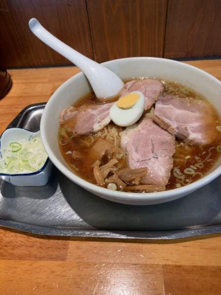 「チャーシューメン＋ネギ　1330円」@保谷大勝軒の写真