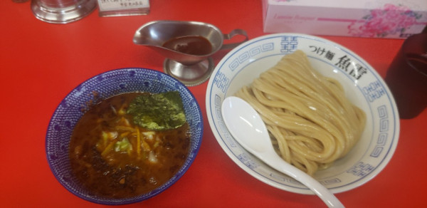 「つけ麺(カレールー付き)」@つけ麺 魚雷 光の森店の写真