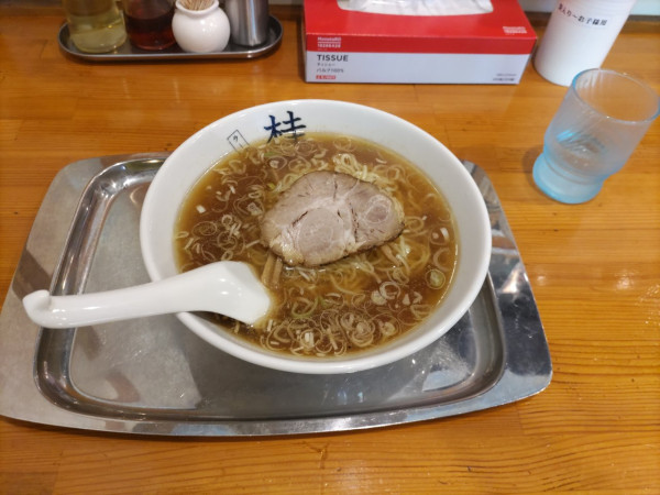 「ラーメン+半チャーハン」@煮干しだし醤油ラーメン 桂の写真
