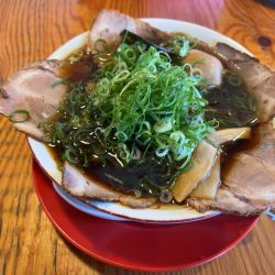 特製中華そば 平打ち麺