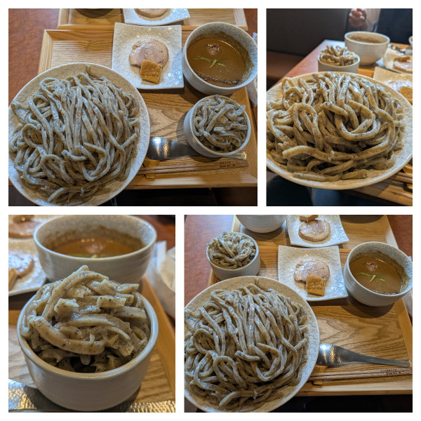 「御影つけ麺中盛り➕麺増し➕麺増し➕麺増し」@手打式特級多加水 御影麺 鏑矢の写真