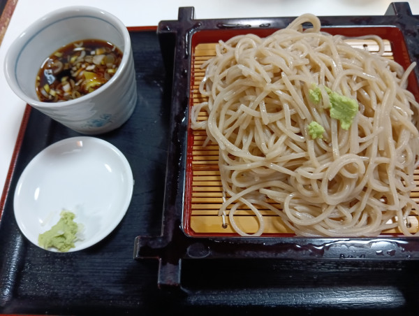 「もりそば(¥600)」@そば松月庵の写真