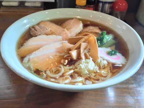 「帯チャーシューメン」@元祖帯麺 梅田飯店の写真