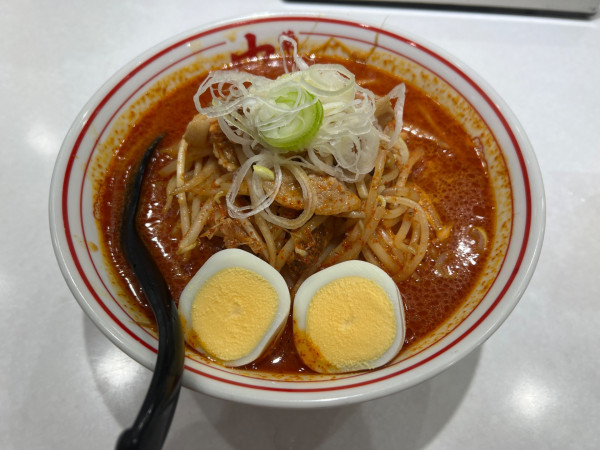 「味噌卵麺」@蒙古タンメン 中本 錦糸町店の写真