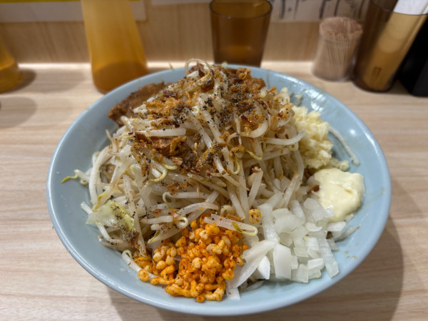 「まぜそば300g」@ラーメン天下の大将軍の写真