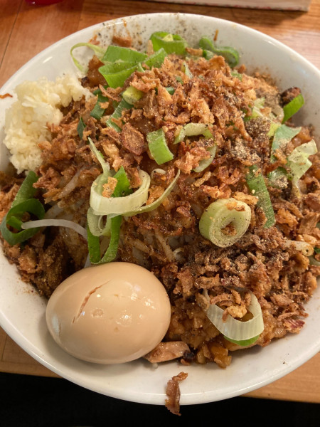 「汁なしスパイス味（並麺マシ）¥1,000」@らーめんやまちゃんの写真