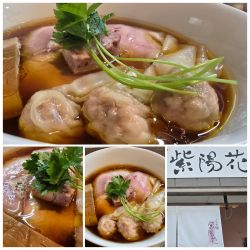 醤油ワンタン麺