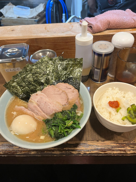 「ラーメン並¥1400 ライス¥150」@ラーメンチョップの写真