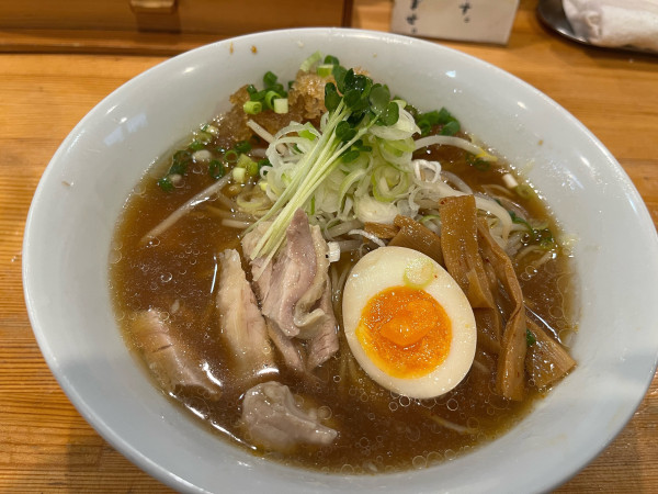 「【限定】冷やし鶏そば」@めんや 正明の写真