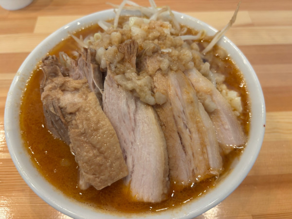 「限定？　辛味噌ラー　中辛」@ヤマロク 上杉直営本店の写真