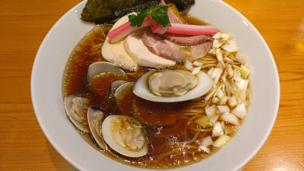 「蛤SOBA」@Ginza Noodles むぎとオリーブの写真