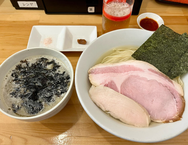 「【限定】昆布水つけ麺」@煮干らーめん 川むらの写真
