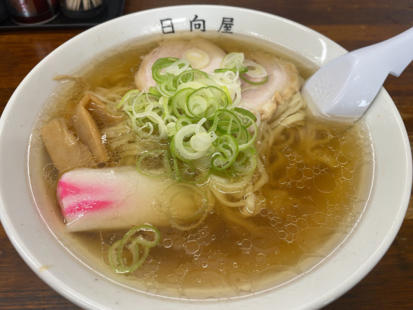 「ラーメン830円」@青竹手打ちラーメン 日向屋の写真