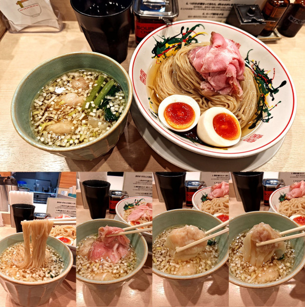 「『特製 鰹昆布水つけめん+麺量250㌘(￥1600+60)』」@つけめん金龍の写真