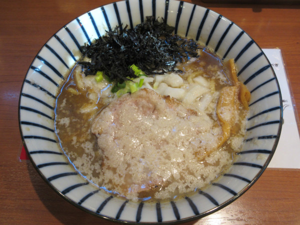 「【限定】背脂煮干しらーめん（950円）」@しょうゆのおがわや 北野店の写真