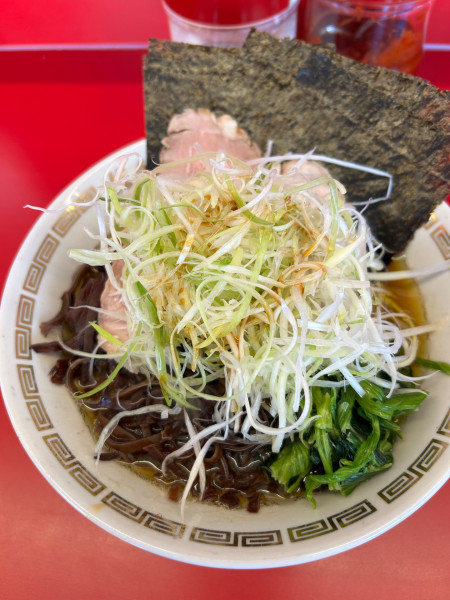 「○喜ラーメン　1,000円　キクラゲ　100円」@家系ラーメン 佐々喜家の写真