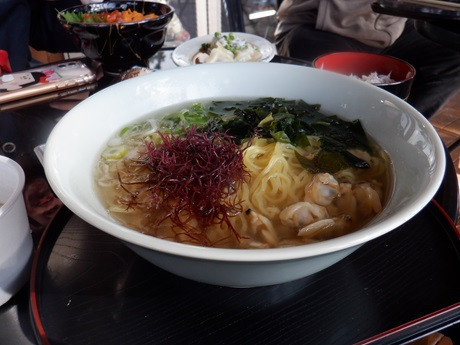 「あさりラーメン」@お食事処 千屋の写真