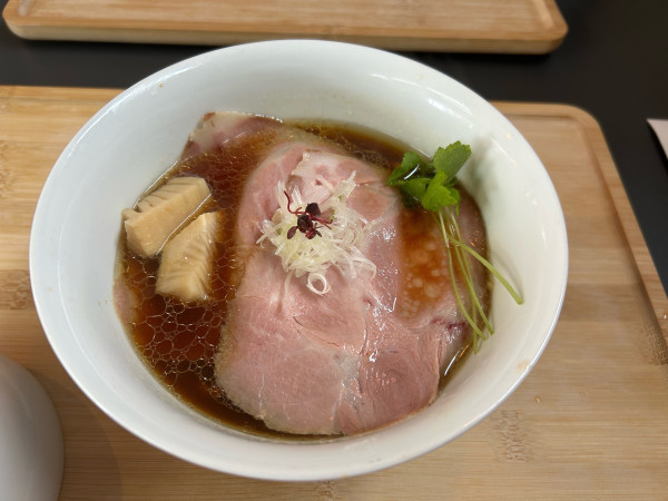「らぁ麺+和え玉1400円」@らぁ麺と点心 グラフミの写真
