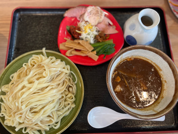 「濃厚豚骨魚介つけ麺」@あってりめんこうじの写真