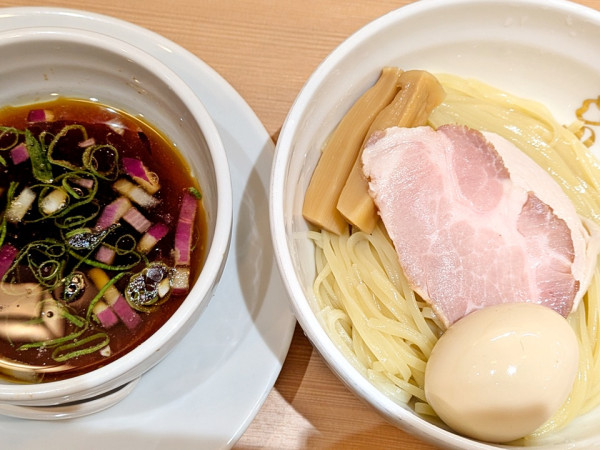 「味玉つけ麺」@らぁ麺 はやし田 新橋店の写真