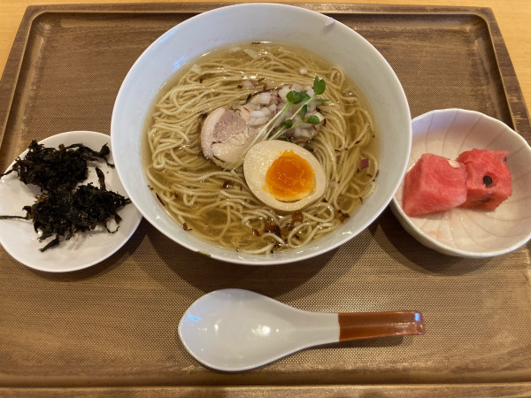 「塩ラーメン」@麺くら馬の写真