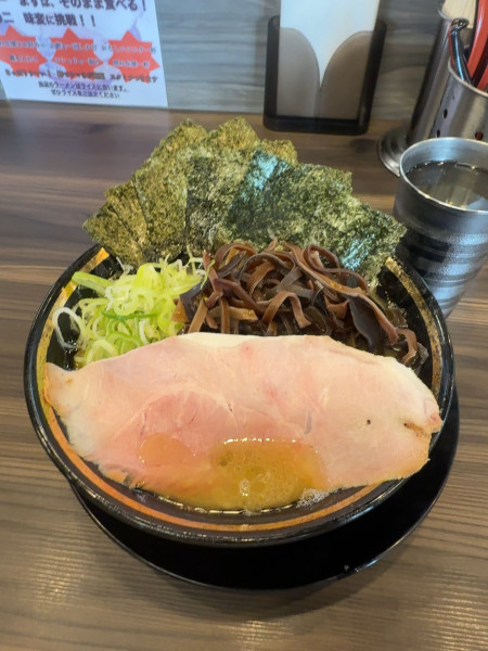 「塩ラーメン」@家系ラーメン がくの写真