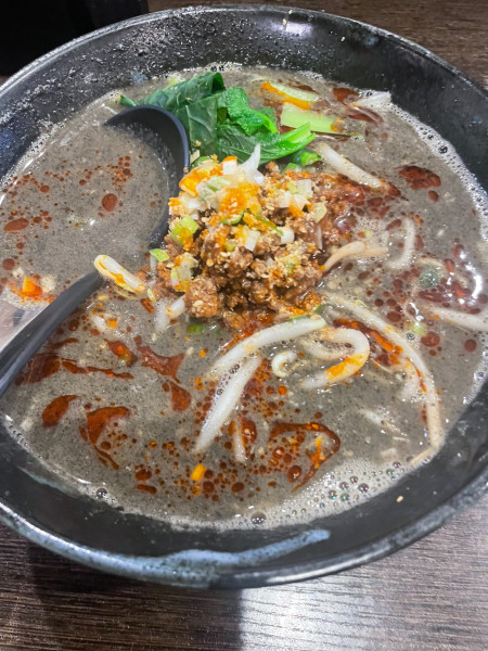 「黒胡麻担々麺」@旨麺屋 優の写真